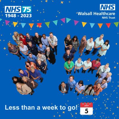 Celebrating 75 NHS Years In Style Walsall Healthcare NHS Trust