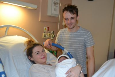 Leo was the first baby boy born on Christmas day