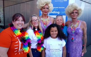 WiSH team at Walsall Pride 2019